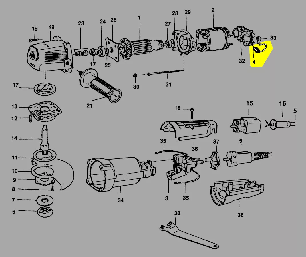 Balais charbon 930760-00 Black + Decker